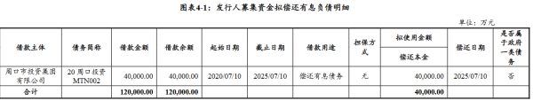 七星配资  周口投资集团完成发行4亿元中票，利率2.90％